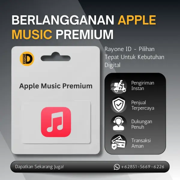 Langganan Apple Music Premium langganan apple music premium di Rayone ID