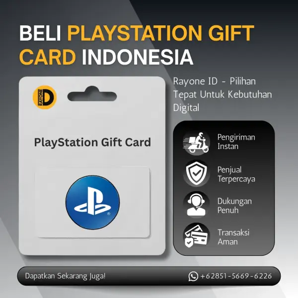 PlayStation Gift Card Indonesia PlayStation Gift Card Indonesia resmi kode instan top up saldo PSN
